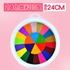 Conjunto de almofadas de tinta coloridas para pintura a dedo infantil Almofada de tinta para palma Pigmento para pintura a dedo Pintura atóxica Grafite pode