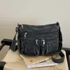Fornecimento direto transfronteiriço de novas bolsas tiracolo femininas de grande capacidade, casuais, simples, leves, versáteis e modernas para mães de meia-idade