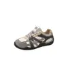 Tênis de Treino Alemão Retro com Dedão Grande Feio-Bonito para Mulheres, Tênis Casuais Respiráveis de Malha para o Verão com Blocos de Cor, Sapatos de Caminhada para Exterior com Sola Grossa e Macia