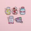 Amazon Hot Selling Série Médica Combinação Criativa Broche Pílulas Personalizadas Forma de Cápsula Acessórios terno Crachá