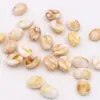 Acrílico Retro Dourado Contas de Café diy Acessórios para Joias Feitas à Mão Contas Soltas Colar para Celular Material para Miçangas