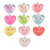 Cuentas de Corazón Acrílico Cuentas Sueltas de Estrella Hecho a Mano DIY Material de Accesorios Diadema Accesorios para el Cabello Cadena para Teléfono Móvil Collar Venta al por Mayor