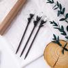 Boleia de Cristal Natural Estilo Chinês Grampo de Cabelo Poste de Cristal Palito de Cabelo Garfo de Cabelo Hashis de Cabelo Joias Femininas Grampo de Cabelo