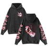 Comercio Exterior Nuevo Demon Slayer Espada Extinguida Fantasma Lavado Vintage Algodón Viejo Sudadera con Capucha para Hombre y Mujer