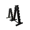 Soporte para Campanas de Mano en Forma de A Soporte de Acero para Barra de Pesas Estante para Mancuernas Estante de Almacenamiento para Mancuernas Equipo de Gimnasio para Hogar