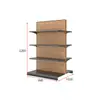 [Personalizado] Estanterías de Supermercado Racks para Granos y Aceites Estanterías de Madera con Transferencia de Grano Grandes Comerciales de Supermercado Estanterías de Tienda Departamental Supermercado Venta al por Mayor