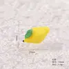Fresa Creativa Naranja Fea Manzana Tomate Limón Uva Musgo Micro Paisaje Decoración de Coche Adornos Colgante de Collar