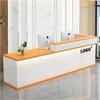 Recepción Recepción mostrador de consulta mostrador de servicio simple moderno empresa caja registradora mostrador de bar pequeño centro comercial