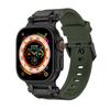 Adecuado para Apple Watch 9 10 11 Explorer Correa de Acero Inoxidable TPU Pulsera iWatch Ultra 49mm