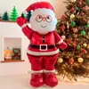 2026 Nuevo Globo de Papá Noel Saludando de Navidad Base de Pie Película de Aluminio Estéreo Ventana Grande Cafetería