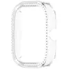 Para red rice watch5 nuevo ins carcasa protectora de diamante millet redmiwatch4 generación bolsa media de PC taladro flash