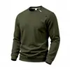 Sudadera Deportiva Cálida de Forro Polar Pesado Color Sólido Holgada Casual Cuello Redondo Cremallera Diagonal Otoño/Invierno Transfronteriza 2026 Venta al por Mayor para Hombres