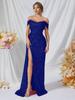 Vestido Tubo de Lentejuelas Nuevo Transfronterizo de Gama Alta para Mujer Fiesta Boda Cena Cola de Pez Largo Vestido de Noche