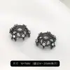 Estrella de cinco puntas de oro 14K que conserva el color, toro de circonita, hecho a mano, pulsera de cristal DIY, borla con cuentas, accesorios para sombrero de flor
