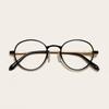 1190 Versión coreana de retro cara pequeña montura redonda marea ultraligera plástico acero tungsteno miopía montura para hombre y mujer altura