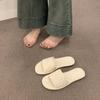 Zapatillas Populares de Celebridad de Internet de Suela Plana Zapatos de Mujer 2024 Nuevo Verano para Exterior Sandalias Pequeñas Francesas Sandalias de Playa