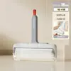 Rodillo quitapelusas rasgable para quitar polvo y pelo de las camas, un rodillo quitapelusas con cepillo de fieltro, un quitapelusas y pelo, un rollo de papel pegajoso para adherirse a la ropa