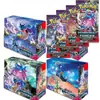 Carta Pokémon Forças Temporais Versão Inglesa Pokemon Reforços Caixa Surpresa Bolso para Cartas Pokemon