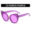 Moda europea y americana nuevas gafas de sol ojo de gato personalizadas Gafas de sol para mujer para fotografía callejera y pasarela Gafas de sol de moda transfronterizas