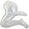 Cuero transparente M pierna muñeca inflable juguetes para hombres juguetes sexuales para adultos estante inflable para pistolas caucho blando especial Mayoreo