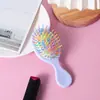 Mini Pente de Almofada de Ar Cor Eletrodepositada Pequeno Pente de Bolsa de Ar Portátil Baggable Pente de Massagem Infantil Presente Pente de Cabelo