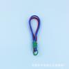 Lanyard para Teléfono Móvil Trenzado de Colores Corto a Juego de Colores Nudo Hecho a Mano Lanyard Portátil Versátil Lanyard Lanyard Lanyard para Muñeca
