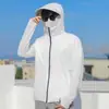 Ropa de Protección Solar para Exteriores de Verano, Ropa Ultra Delgada con Protección Solar para Hombre, Chaqueta de Verano para Hombre, Ropa Nueva para Hombre, Estilo Transpirable y Anti-UV