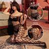 Sanshengyin Roupas de Rede Jacquard Europeias e Americanas Macacão Aberto Lingerie Sexy Recortes Pijama Sexy Tentação Atacado 3125