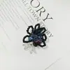 Pendientes de Borla de Flor de Cristal Degradado con Cuentas Hechos a Mano Accesorios Decoración de Ropa Venta Directa de Fábrica Al Por Mayor en Stock