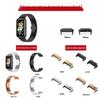 Para pulseira huawei 7 uma bola banda de aço huawei band7 conector pulseira de metal band7 NFC cabeça grão