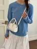 Bolsa de almohada de moda retro transfronteriza 2026, bolso versátil para ir al trabajo para mujer, bolso pequeño dulce de un solo hombro cruzado