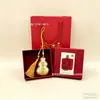 Colgante de Bolsita de Calabaza Dorada para Atraer Riqueza y Bendiciones, Adorno para Colgar en el Coche, Decoración de Entrada, Regalo de Negocio, Artículo de Regalo