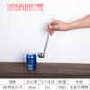 Concha de suco de aço inoxidável espessada, colher de medição integrada, concha de sopa, colher de medição para assar, colher de chá de leite, colher de oz, tampa de leite, colher com gancho