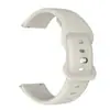 Adequado para Samsung/Huawei/Garmin Cor Sólida Fivela de Oito Caracteres Fivela Borboleta Pulseira de Relógio Esportivo de Silicone 20/22mm Universal