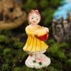 Nuevos Seis Instrumentos Musicales Hada de las Flores Adornos Creativos Musgo Micro Paisaje Decoraciones de Paisajismo Artesanías de Resina Espíritu