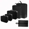 Set de bolsas de almacenamiento para ropa de viaje, bolsa organizadora, bolsa portátil para empacar ropa, bolsa de compresión para chaqueta de plumas