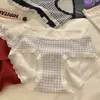 Calcinha 10A Antibacteriana com Crotch Estendido de Algodão Puro para Meninas, Doce, Confortável, Sensação de Nudez, Respirável, Calcinhas Femininas de Algodão Atacado