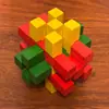 Bloque Kongming de Colores Juguetes de Inteligencia Bola Luban Bloque Kongming Estudiantes Adultos Juguetes de Madera Bola Luban