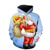 2023Temu Primavera y Otoño Muñeco de Nieve Navidad Sudadera con Capucha Digital 3D para Pareja Suéter Talla Europea Protector Deportivo