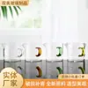 Jarra de Leite para Café Expresso Estilo Japonês Bico Duplo Alça Colorida Xícara de Leite Mini Copo Medidor Graduado para Extração de Café