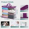Bolso de mano transparente de PVC de gran venta transfronterizo, bolsa guardapolvo para guardar ropa y edredones, bolsa de embalaje para mudanzas, bolsa de equipaje