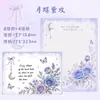 Conjunto Criativo de Papel de Carta Manuscrito com Ilustrações, Papel Timbrado Estético, Presente de Aniversário