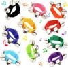 Pulseira de Instrumento de Percussão Orff Sino de Pulso Crianças do Jardim de Infância Adereços de Dança Sino de Mão Chocalho Natal