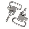 Anel de Metal de Aço de Alta Resistência de 1 polegada Anel de Cinta Rosqueado Prata