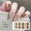 Al por mayor Personalizado Oem Sin Dedos Iluminación Gel Manicura Pegatinas Transfronterizo Temu Populares Pegatinas para Uñas Larga Duración Impermeable