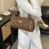 Bolsa de Hombro de Moda de Lunares Nueva Primavera 2026 para Mujer, Bolso de Hombro de Tendencia Nicho, Estilo Coreano, Bolso Boston para el Trabajo