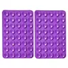 Set de 40 Piezas en Stock Transfronterizo de Ventosas de Silicona de Doble Cara para Teléfono, Pared, Espejo de Baño, Fitness y Uso de Selfies