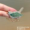 Broche Nuevo Fénix Pavo real Búho Pájaro Pájaro carpintero Golondrina Alto Sentido Nicho Corsage Pin para Mujer