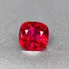 Rubíes Cultivados Sueltos, Cabujones Rojo Sangre de Paloma tipo Terciopelo, Gemas Sintéticas, Materiales al por Mayor para Incrustaciones DIY