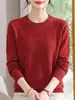 Suéter de Punto con Flor 3D Nuevo y Elegante 2026 para Mujer, Ropa para Madre de Mediana Edad y Anciana, Suéter de Punto de Manga Larga, Top Rejuvenecedor